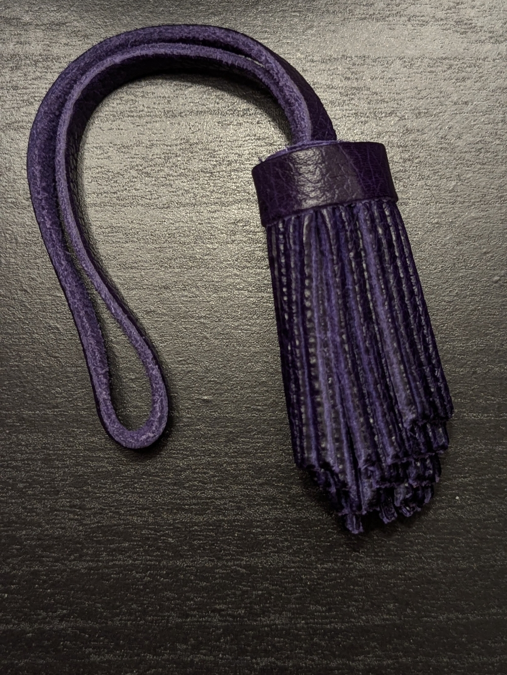 Portland Leather Goods Pom Tassel in Cobalt New w/ Original Packaging - Picture 5 of 10